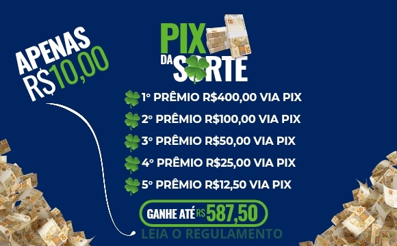RIFA DO PAULISTA EDIÇÃO: PIX DA SORTE