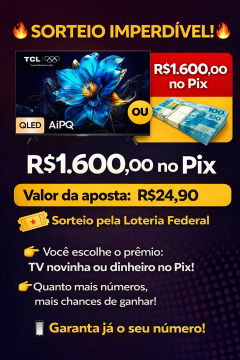 smart TV 50 polegadas ou 1600 no pix